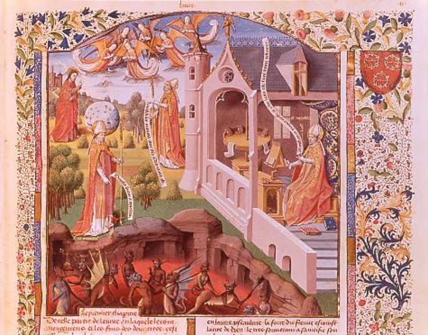 Comienza la ciudad de Dios