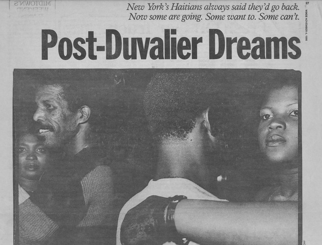 Duvalier altered the ballots to have his name placed at the top.