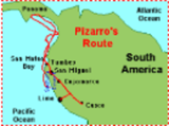 Pizarro takes the last Incan Empire