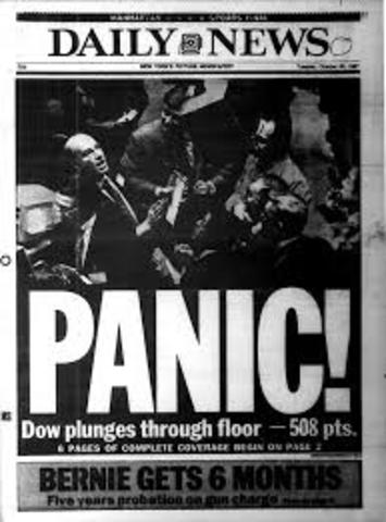 Stockmarket Crash of 1987