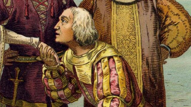 Christopher Columbus returns to Hispaniola Settlement