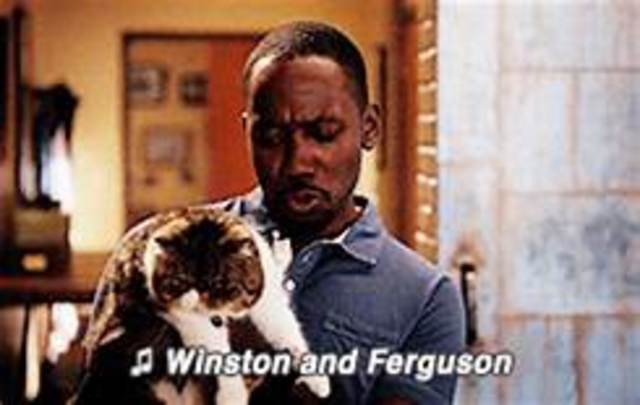 Winston gets his cat Ferguson