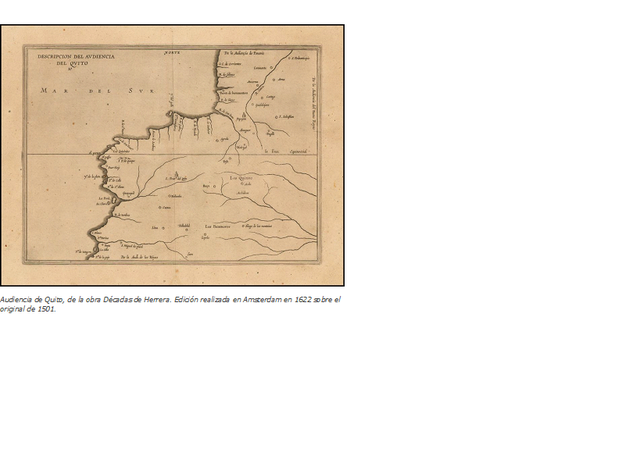 Mapa de las décadas de Herrera (1601 - 1615)