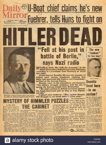 Death of Hitler