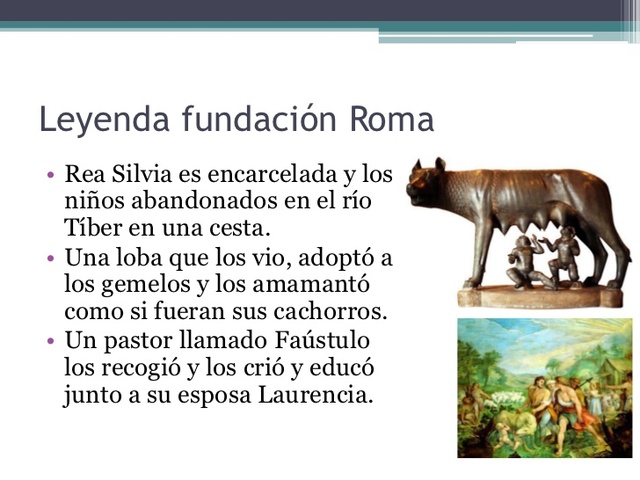 FUNDACION DEL IMPERIO ROMANO