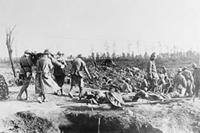 Primers moviments de la batalla del Somme