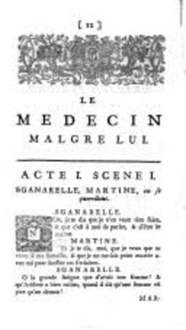 Le Médecin malgré lui