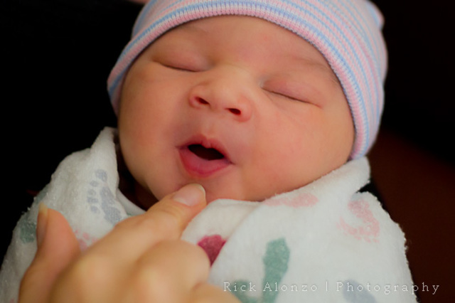 My littliest sister was born