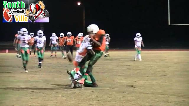 my first time playing football