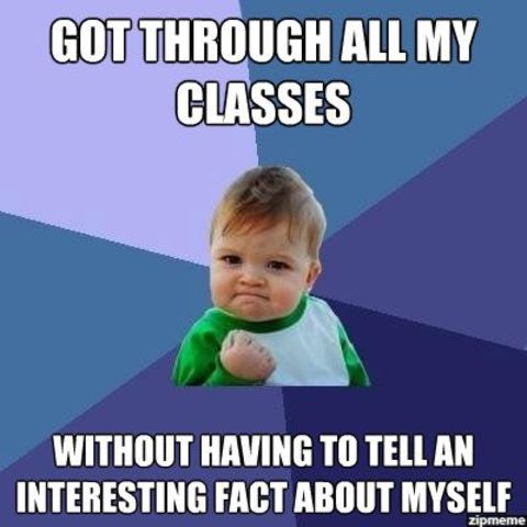 frist day of junior high