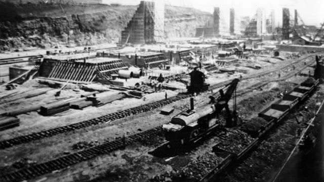 1914: CONSTRUCCIÓN DEL CANAL DE PANAMÁ