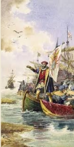 Vasco de Gano llega a la India