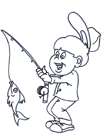 caught my first fish