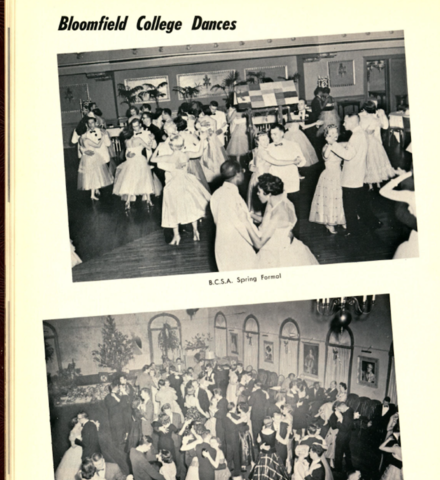 Bloomfield College Dance 1958