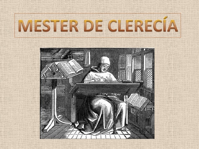 MESTER DE CLERECIA