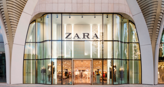 Zara fuera de España.