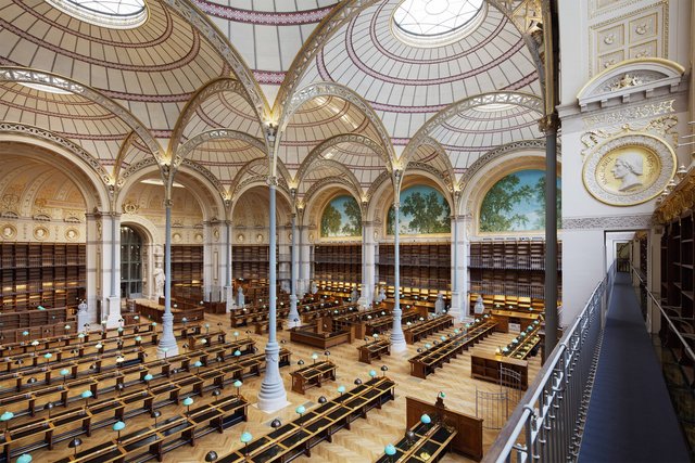 Biblioteca Nacional de Francia.