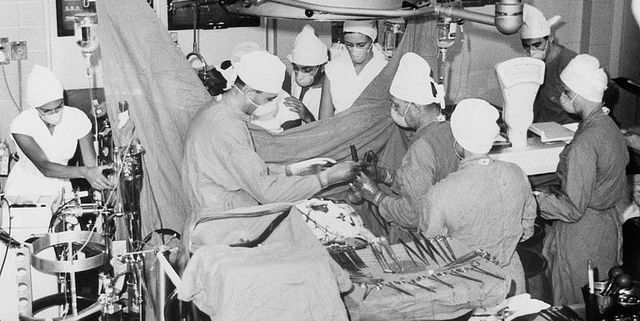 First heart transplant performed.