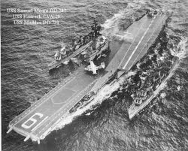 USS Maddox gets attacked