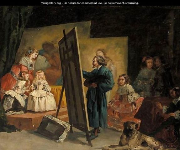 Velazquez pinta las meninas