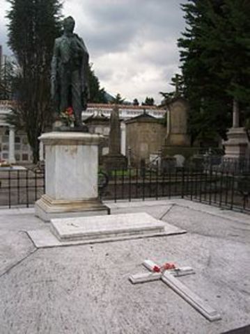 Muerte De Francisco de Paula Santander