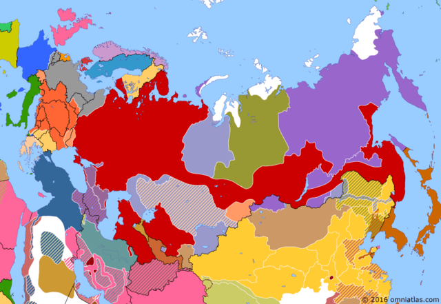 Russia declares a republic