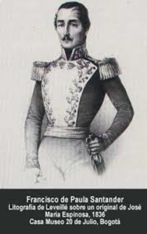 Destierro y  Convención de Ocaña