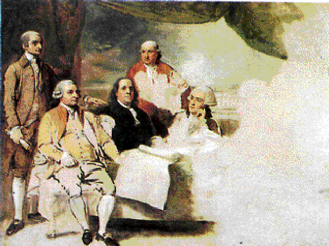 Peace Treaty ends Revolutionary War