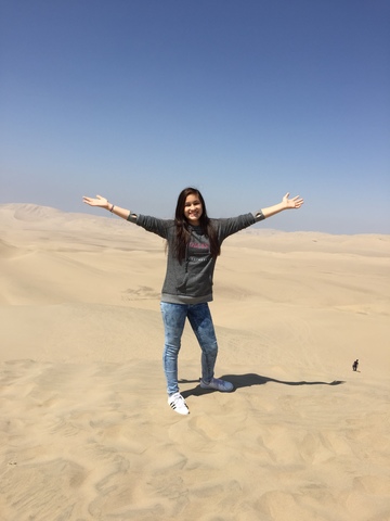 MY FIRST TIME IN THE DESSERT