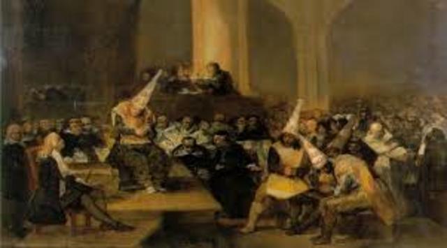 Fundación de la Inquisición española, creada por los reyes católicos