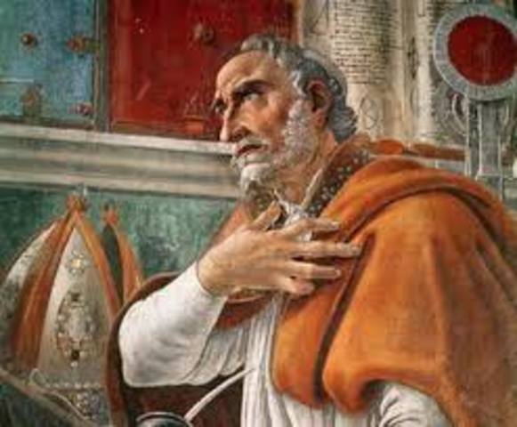 Agustín se convirtió al cristianismo
