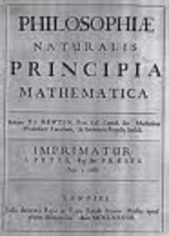 Isaac Newton Publishes Philosophia Naturalis Principia Mathematica