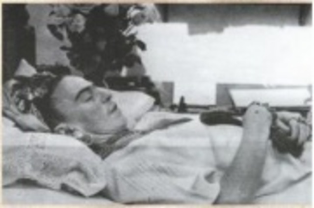 última aparición de Frida Kahlo.