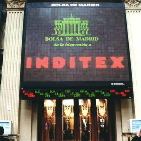 Inditex sale a Bolsa