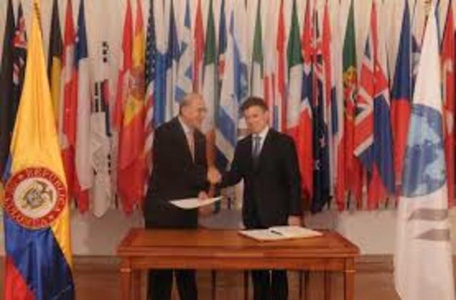 Entrada de España en la OCDE