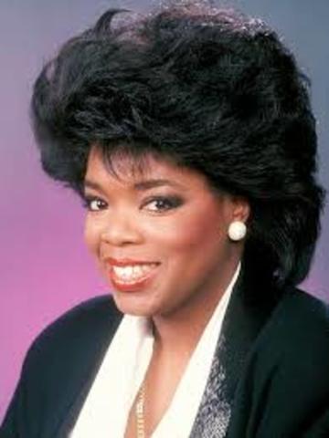 Oprah Winfrey in the 1990's