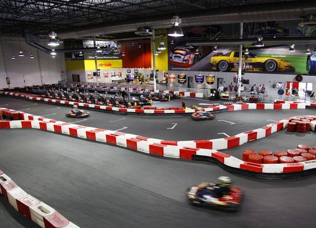 I went to a go kart rally