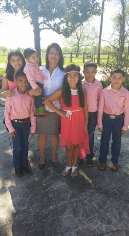 My baby cousin's baptism