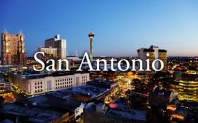 I went to San Antonio