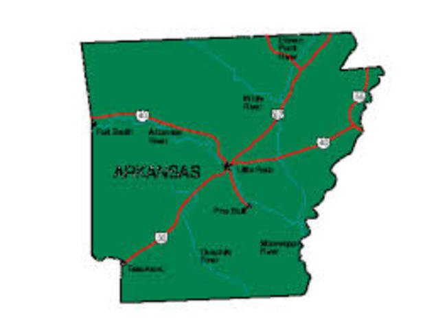 I went to arkansas