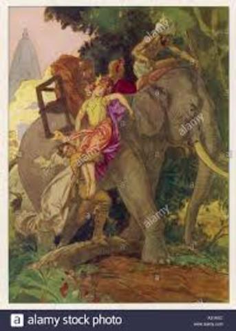 Le sauvetage d'Aouda