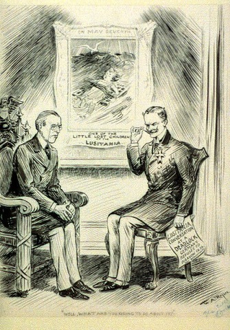 Wilson reelected; pledged American neutrality