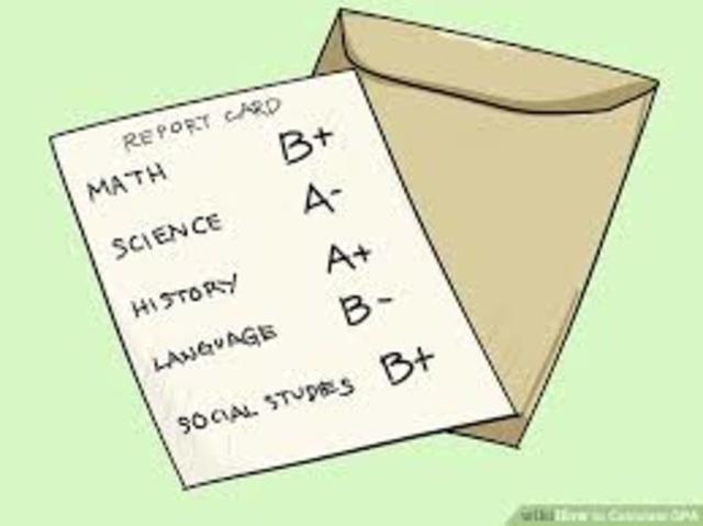 The First Time I got A's and B's