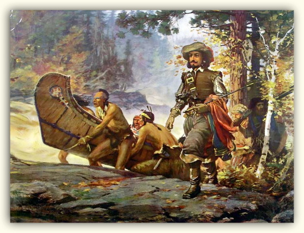 Samuel de Champlain founded New France