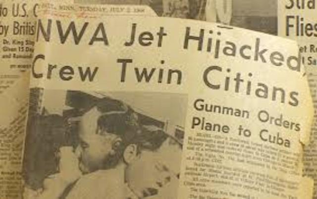 Jet hijacked to Cuba