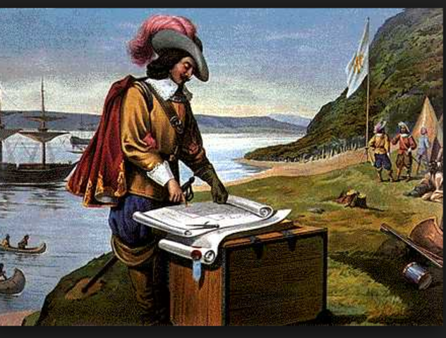 Samuel De Champlain FOunded New France