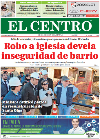 Santa Olga: Ministra de vivienda ratifica levantamiento de obras claves para septiembre