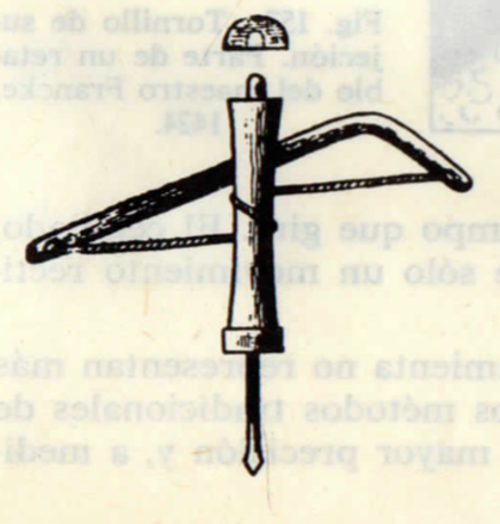 Taladro de arco de los egipcios