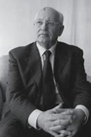 Mikhail Gorbachev comes to power