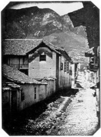 "Calle del observatorio de Bogotá"